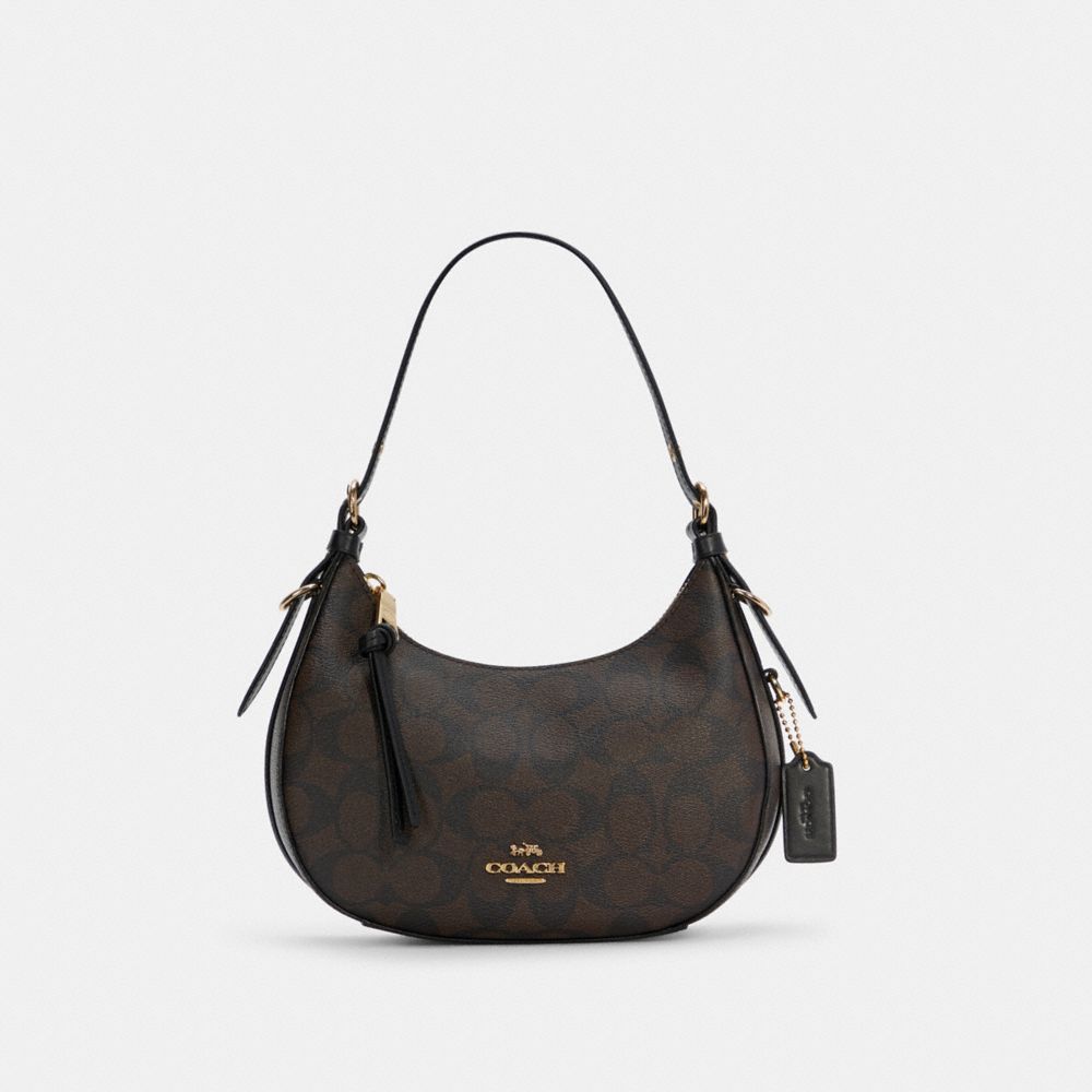 COACH® | Kleo Hobo In Signature Canvas