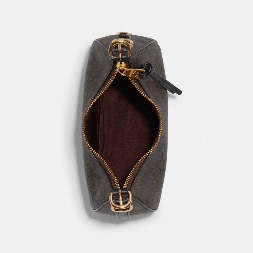 COACH®,Kleo Hobo In Signature Canvas,,Inside View,Top View