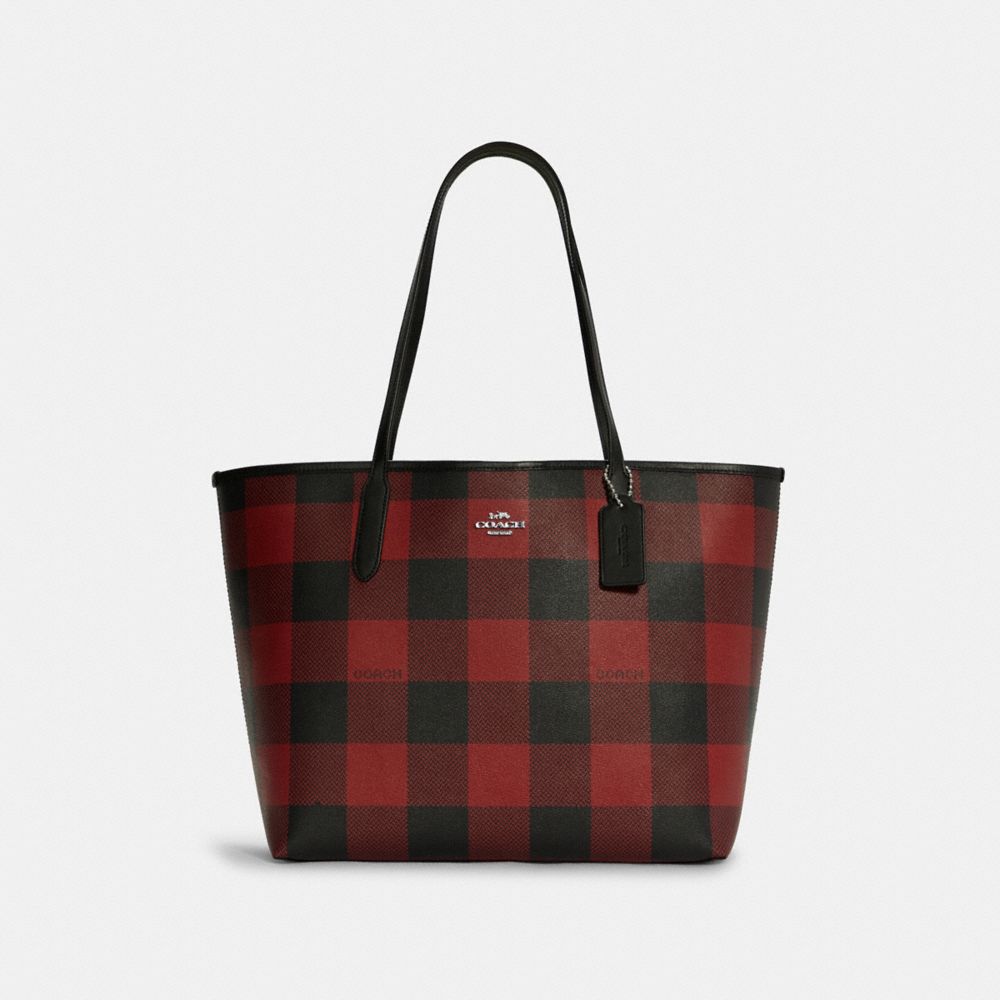 coach-city-tote-with-buffalo-plaid-print