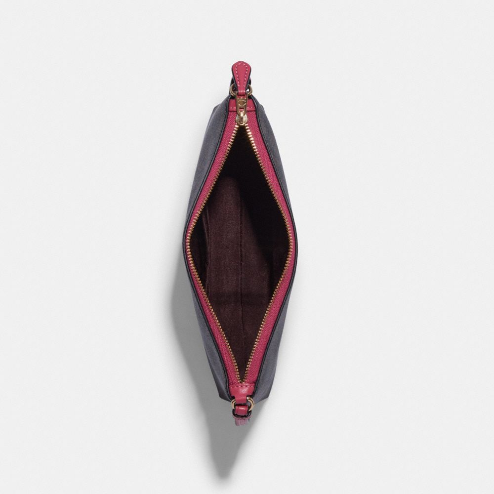 COACH® Zip Top Crossbody In Signature Canvas