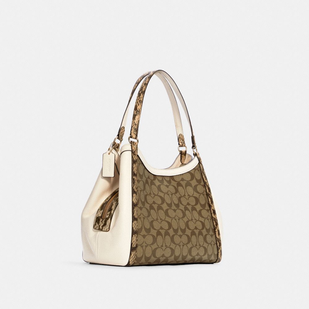 COACH OUTLET® Kristy Shoulder Bag In Colorblock Signature Canvas