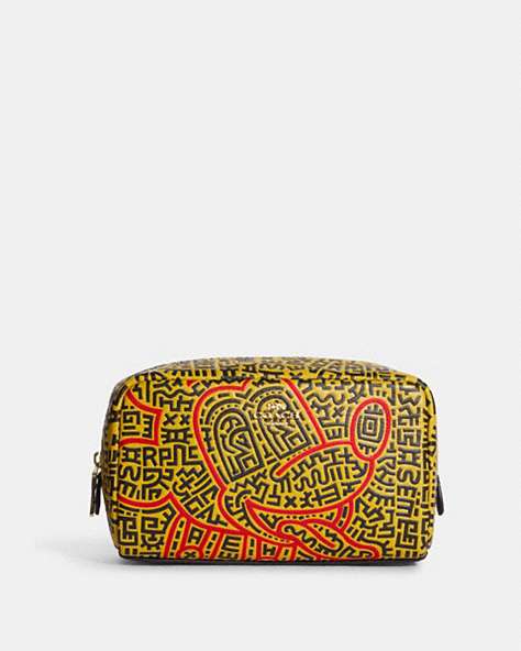 Petite trousse à maquillage droite Disney Mickey Mouse X Keith Haring