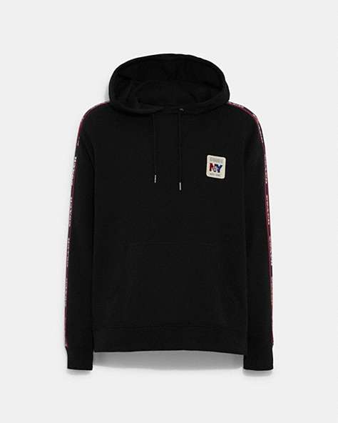 Coach Pull Over Hoodie In Organic Cotton
