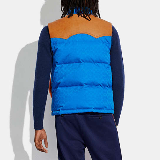 COACH® | Mountaineering Vest In Recycled Polyester