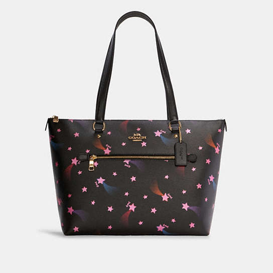 COACH® | Gallery Tote With Disco Star Print