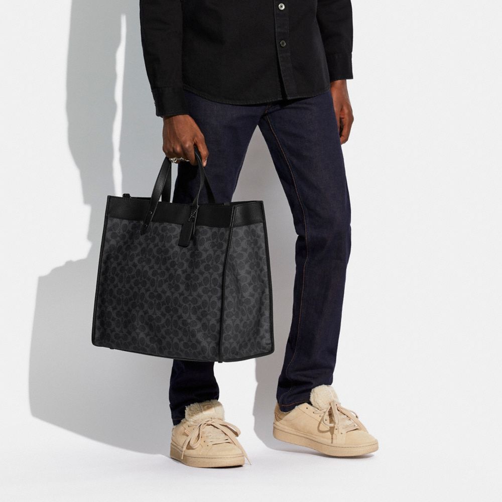 COACH®: Field Tote 40 In Signature Canvas