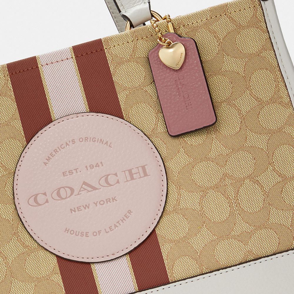 COACH® | Dempsey Carryall In Signature Jacquard With Coach 
