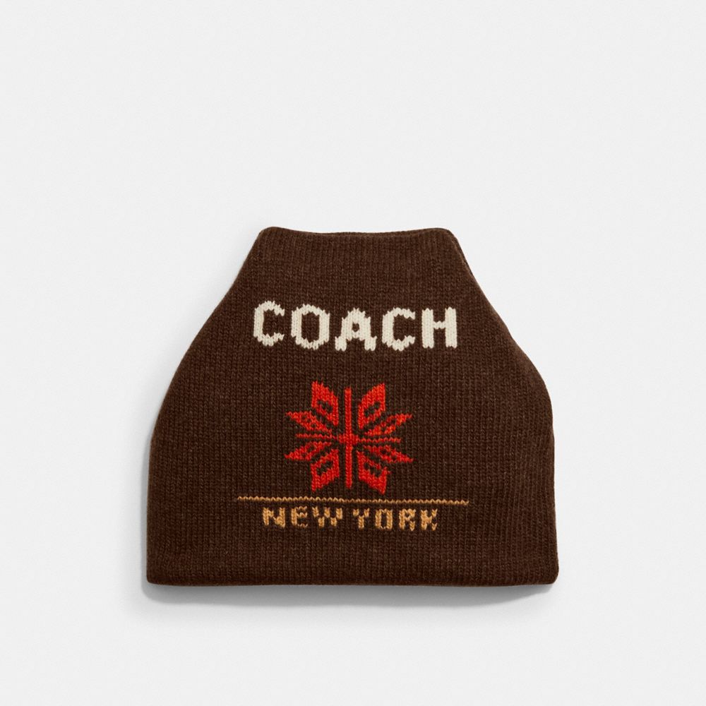 COACH® 70's Knit Hat