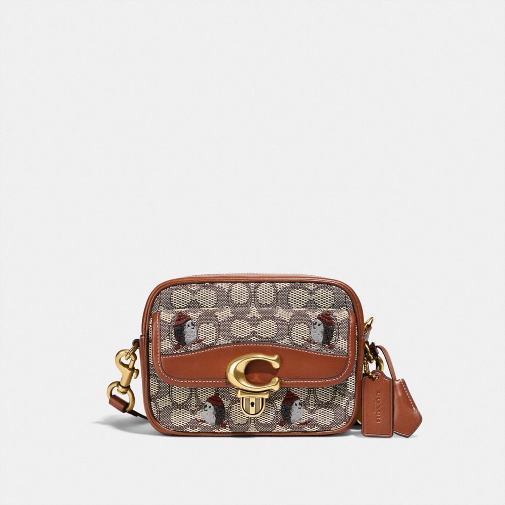 Studio Camera Bag 18 In Signature Textile Jacquard With Creatures COACH®
