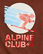 Alpine Club Boxy T Shirt In Organic Cotton
