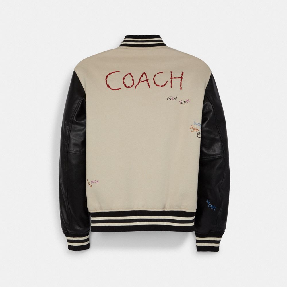 COACH Diary Script Varsity Jacket - www.resatrading.com.mx