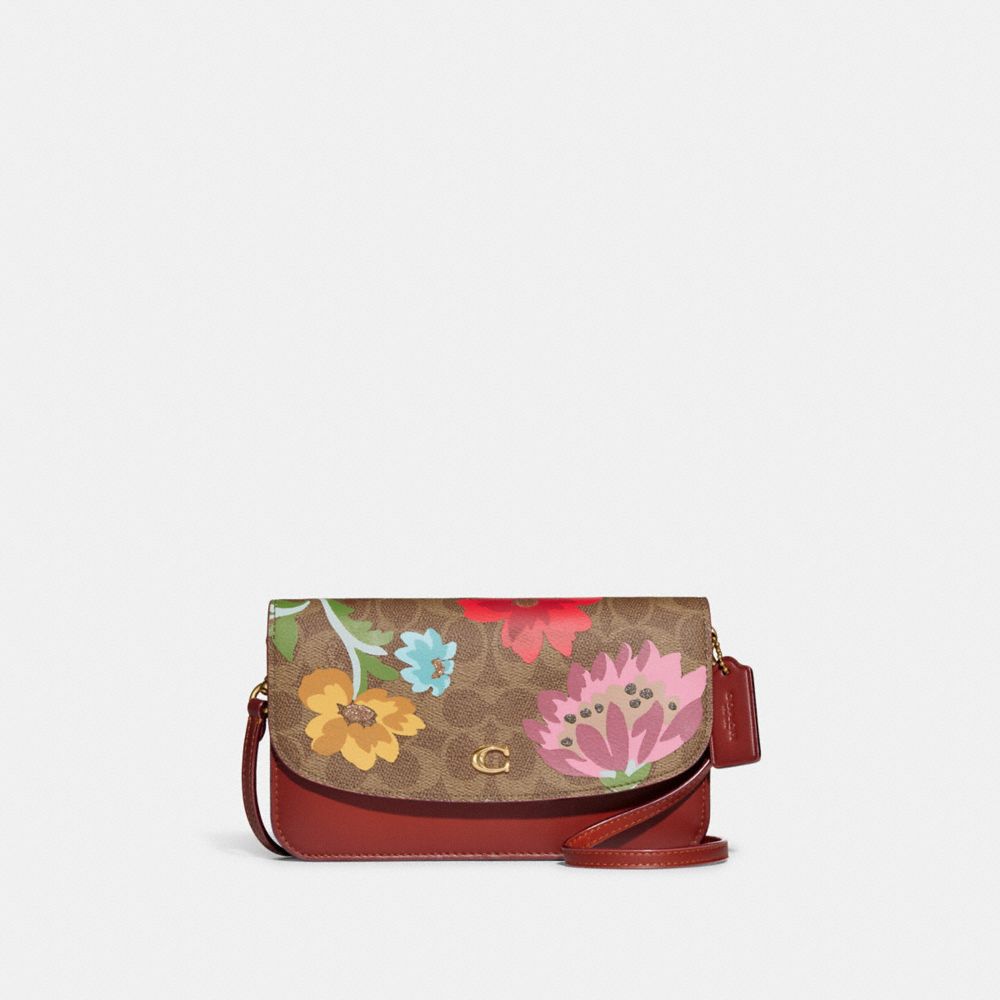COACH® Hayden Crossbody In Signature Canvas With Floral Bouquet Print