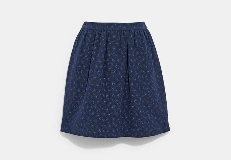 COACH OUTLET® | Mini Quilted Skirt In Organic Cotton