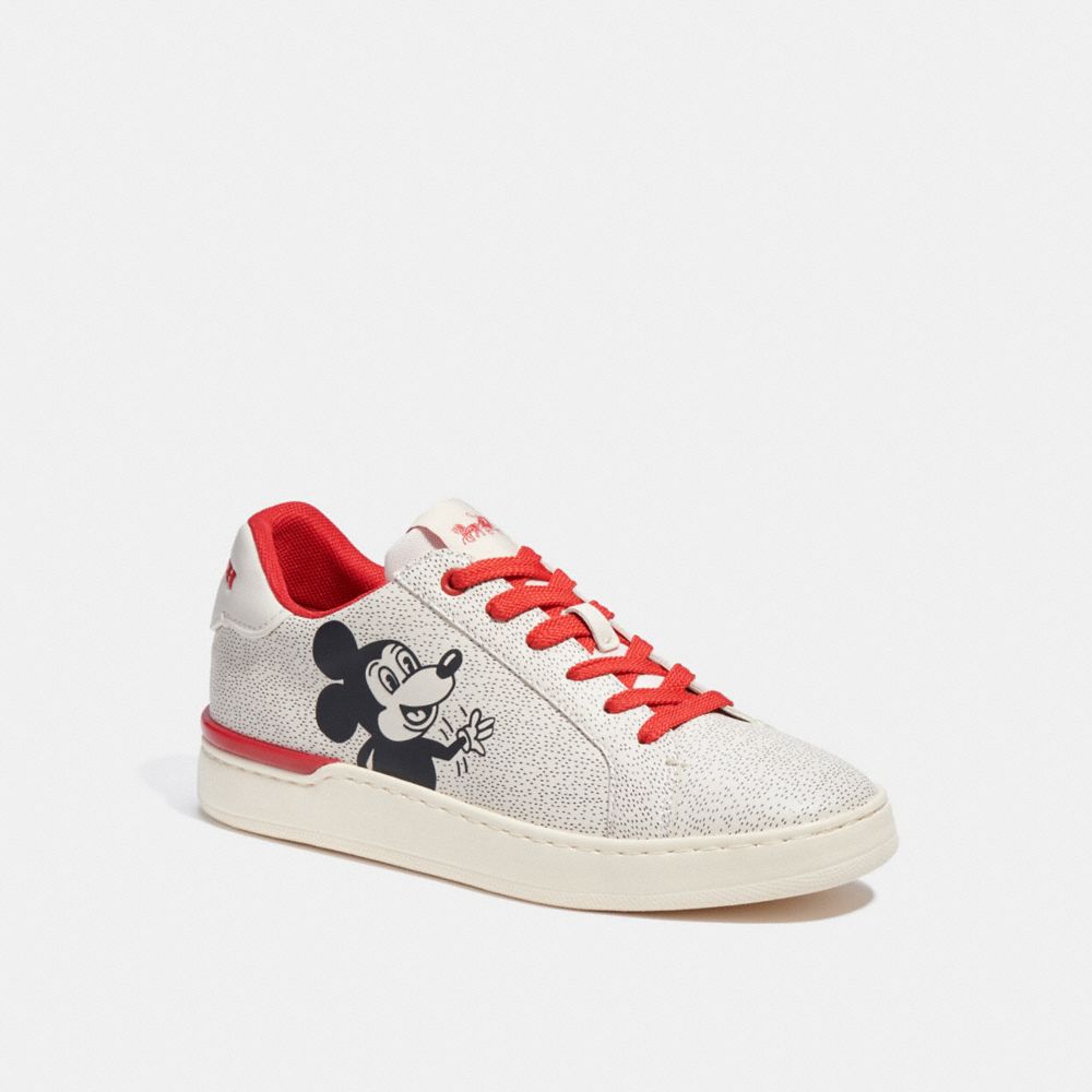 COACH OUTLET® | Disney Mickey Mouse X Keith Haring Clip Low Top Sneaker