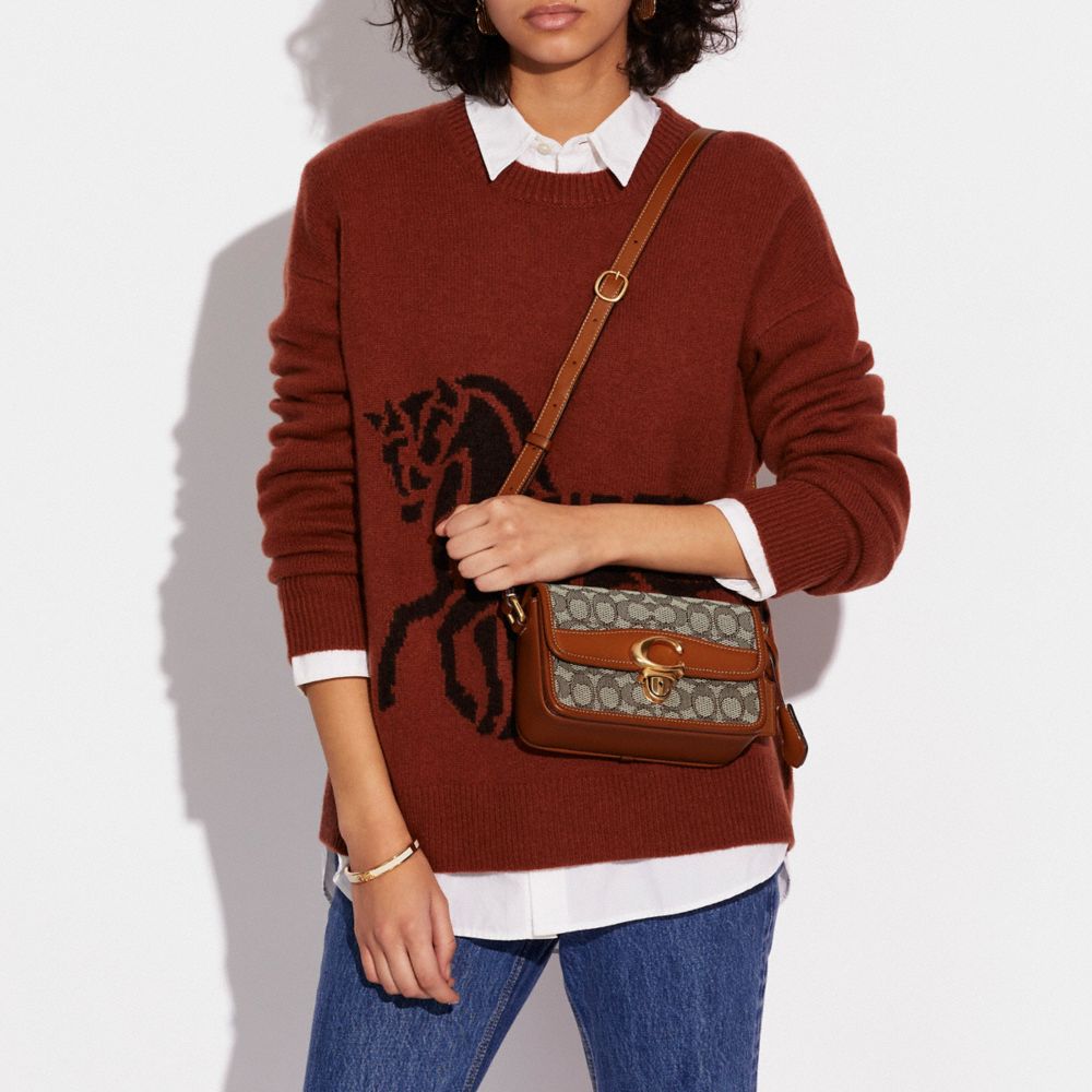 Studio Shoulder Bag 19 In Signature Jacquard COACH®
