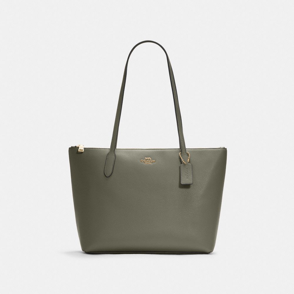 COACH Zip Top Tote