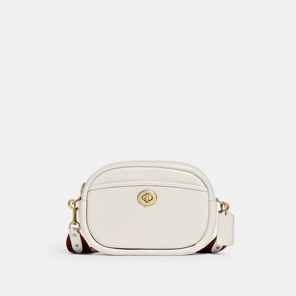 COACH Leather Crossbody Camera Bag - Macy's