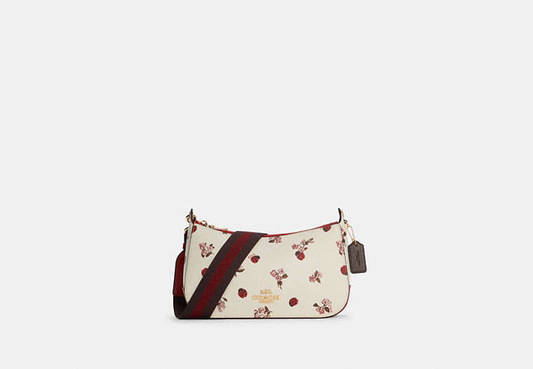 COACH® Outlet | Jes Baguette With Ladybug Floral Print COACH® Outlet | Jes Baguette With Ladybug Floral Print