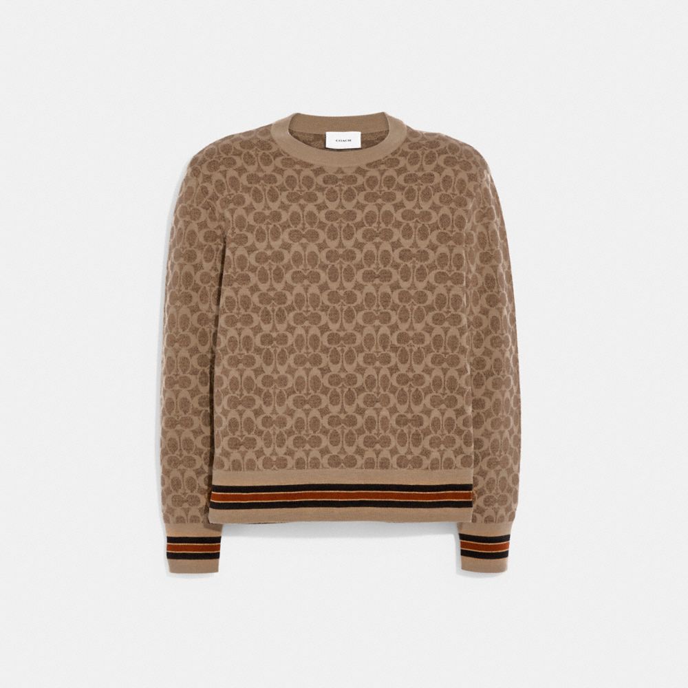 COACH® Signature Sweater