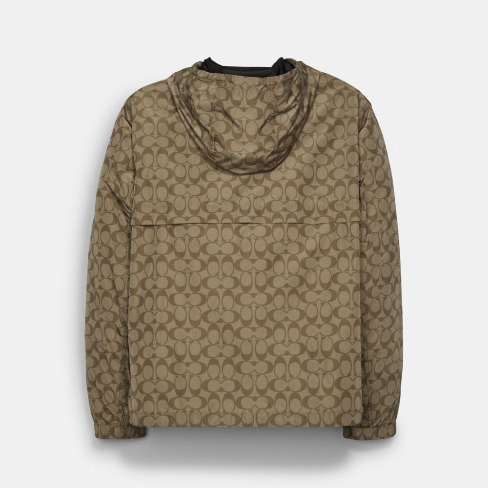 COACH®,Signature Windbreaker,,Detail View