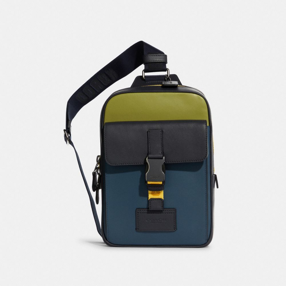 COACH® Track Pack In Colorblock With Coach