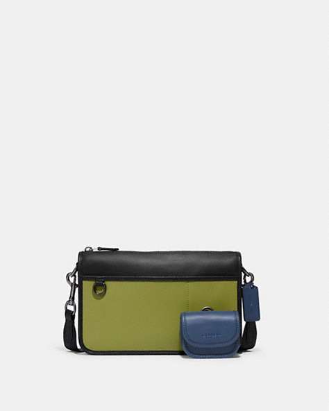 Heritage Convertible Crossbody With Hybrid In Colorblock