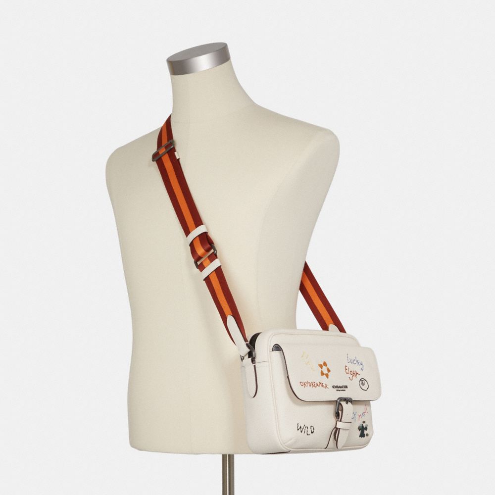 COACH® Hudson Crossbody With Diary Embroidery
