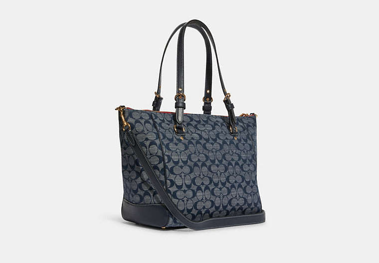 COACH® Outlet | Kleo Carryall In Signature Chambray