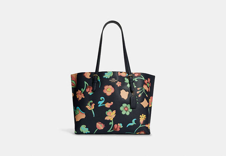 Mollie Tote With Dreamy Land Floral Print image number 0