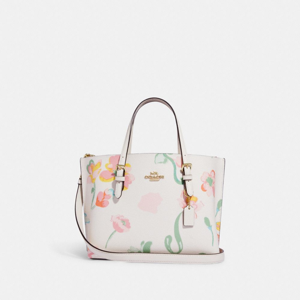 Introducir 51+ imagen floral print coach bag