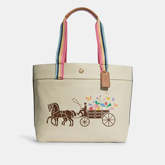 COACH® | Tote With Dreamy Veggie Horse And Carriage