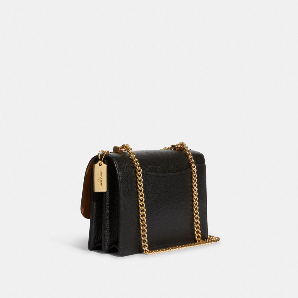 COACH®,Klare Crossbody Bag With Diary Embroidery,,Angle View