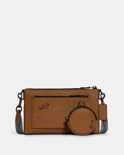 Holden Crossbody With Diary Embroidery