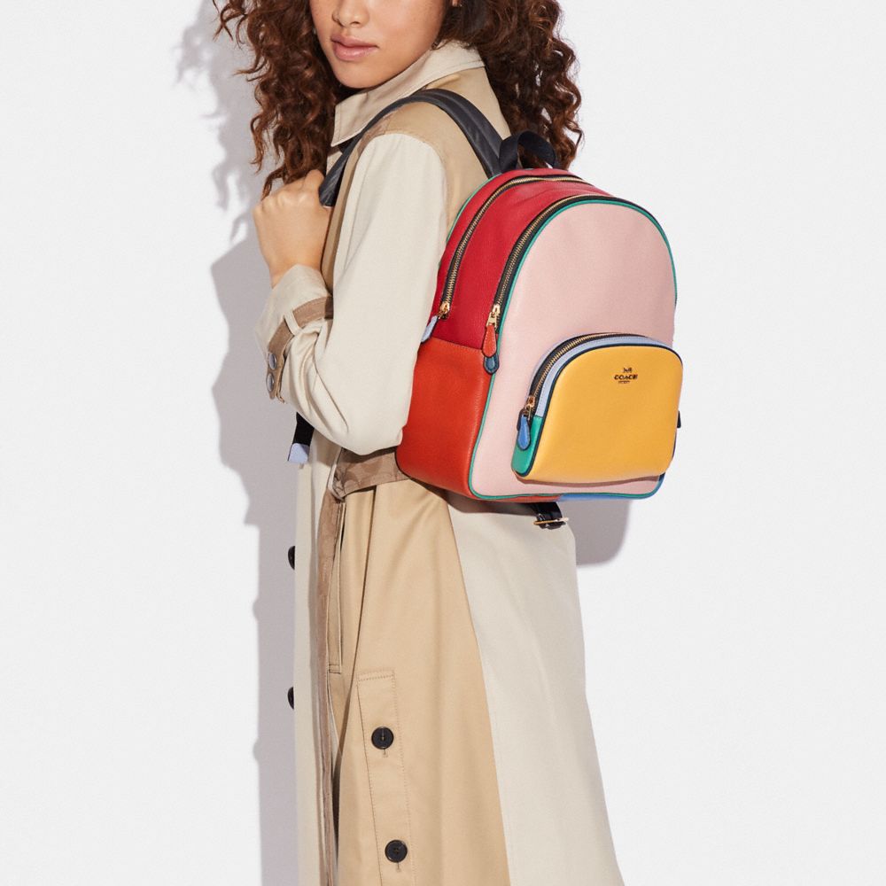 COACH®  Court Backpack In Colorblock