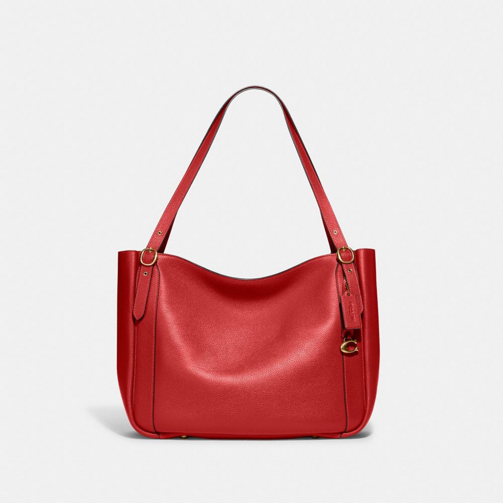 Coach Alana Tote In Brass/candy Apple ModeSens