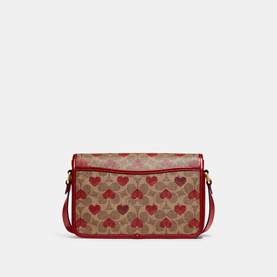 Studio Shoulder Bag In Signature Canvas With Heart Print | COACH®