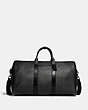 COACH®,GOTHAM DUFFLE IN SIGNATURE CANVAS,Signature Coated Canvas,Large,Black Copper/Charcoal,Front View