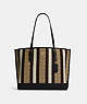 Mollie Tote In Signature Jacquard With Stripes