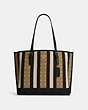 Mollie Tote In Signature Jacquard With Stripes