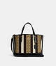 Mollie Tote 25 In Signature Jacquard With Stripes