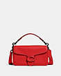 COACH®,SOFT TABBY MULTI CROSSBODY,Smooth Leather/Pebble Leather,Small,Sport Red,Front View