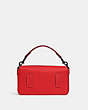 COACH®,SOFT TABBY MULTI CROSSBODY,Smooth Leather/Pebble Leather,Small,Sport Red,Back View