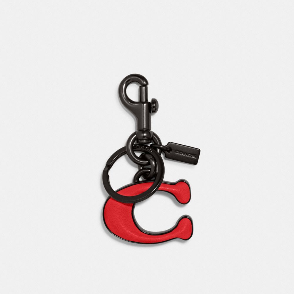 COACH® Signature Key Fob