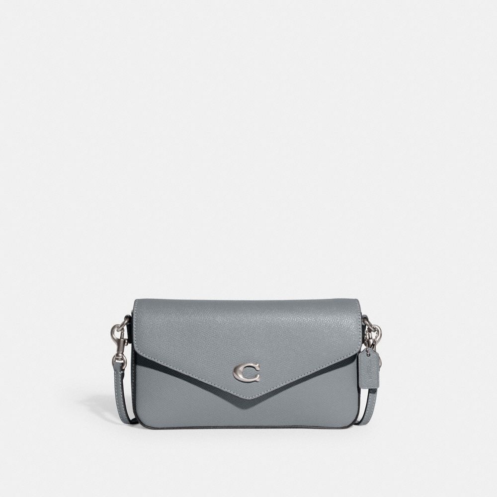 Coach Wyn Crossbody In Silver/grey Blue