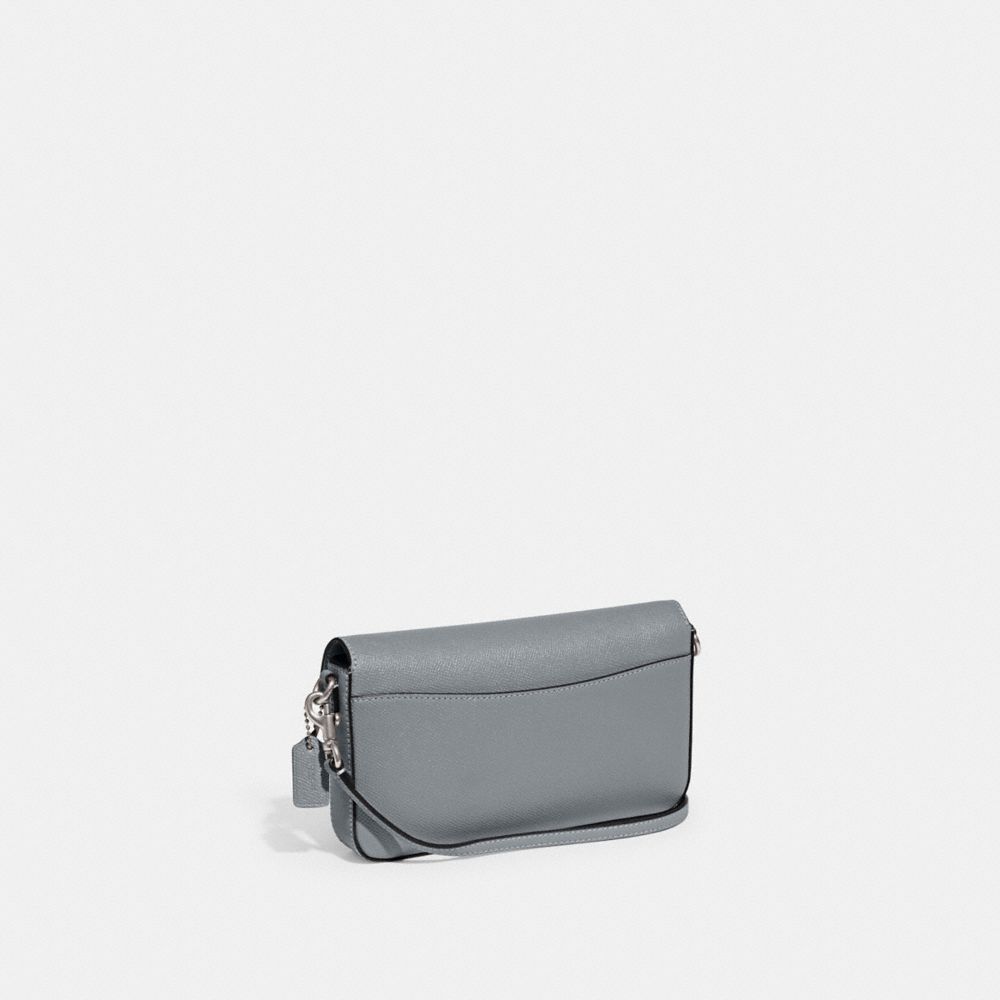 Shop Coach Wyn Crossbody Bag In Silver/grey Blue