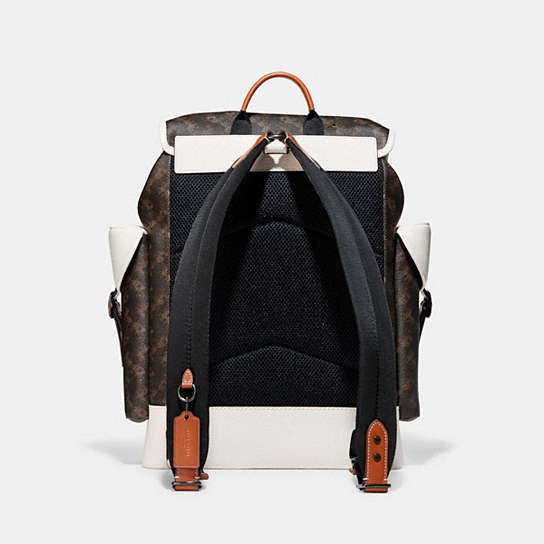 Hitch Backpack With Horse And Carriage Print | COACH®