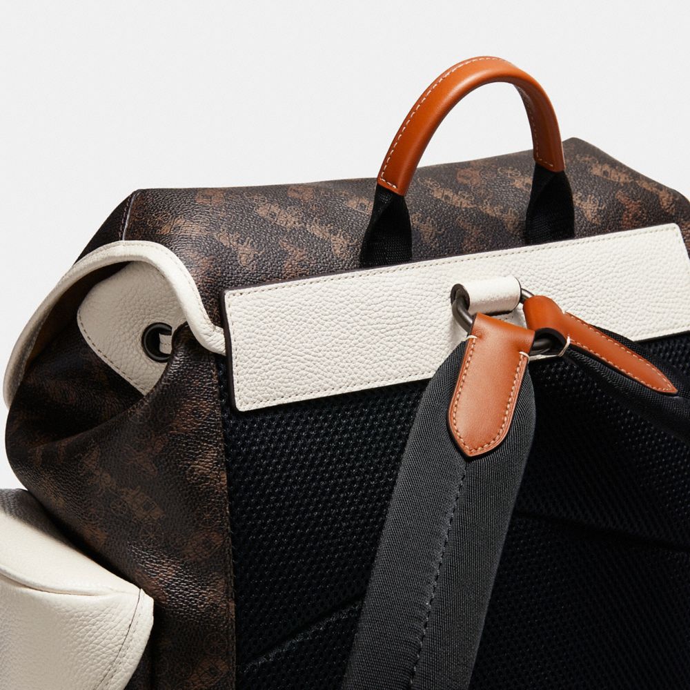 Hitch Backpack With Horse And Carriage Print COACH®