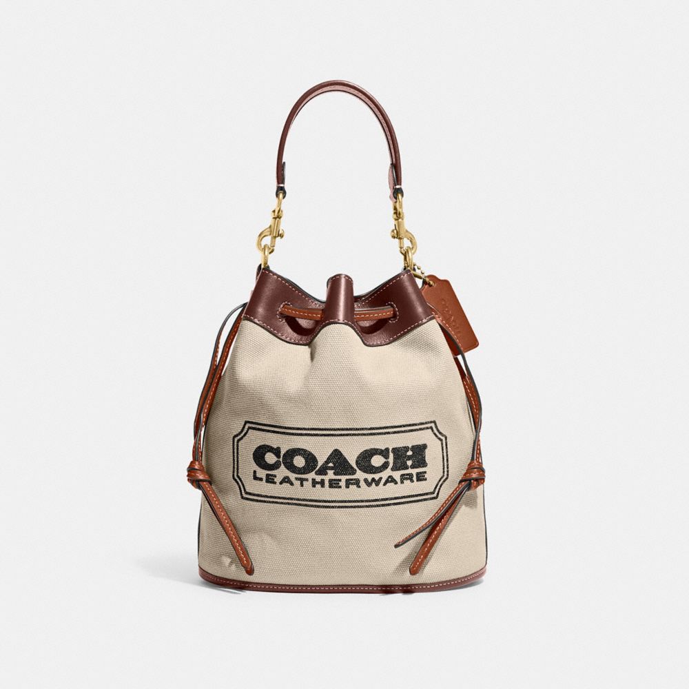 公式】COACH – コーチ | フィールド バケット バッグ ウィズ コーチ バッジ