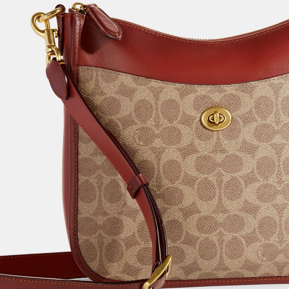 Chaise Crossbody In Signature Canvas COACH®
