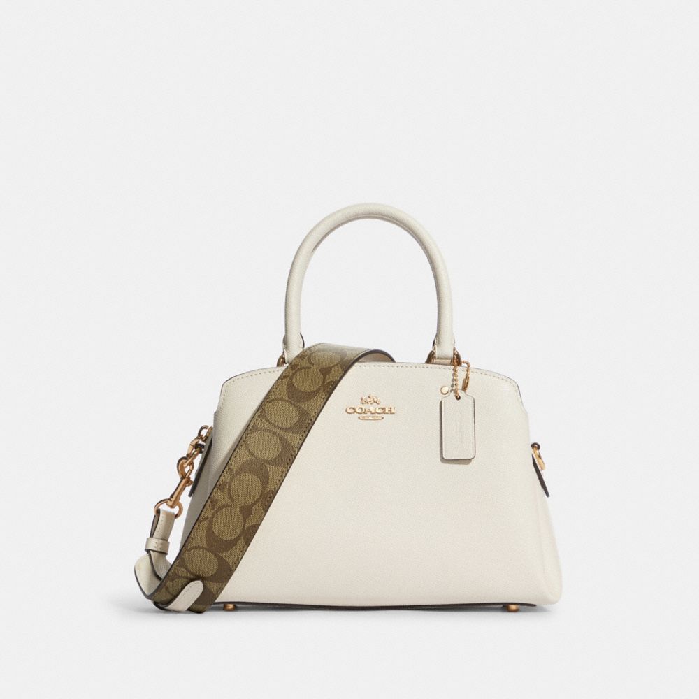 coach mini lillie weekender